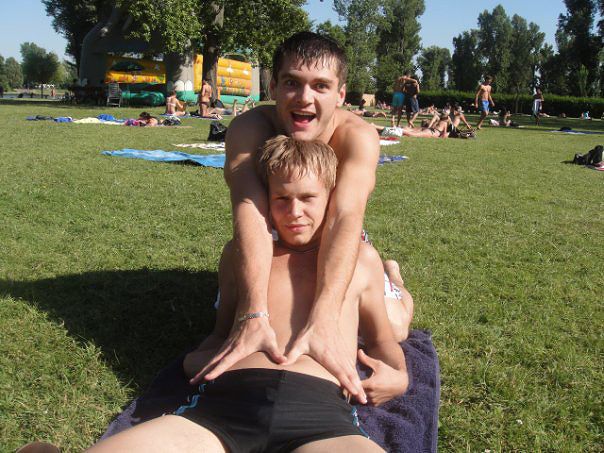 Я с братаном