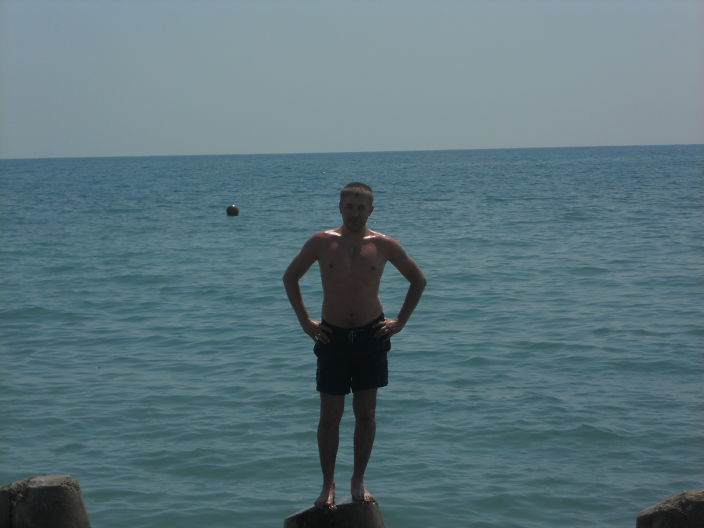 я на море