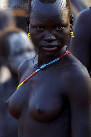 A hot jungle teen from my village