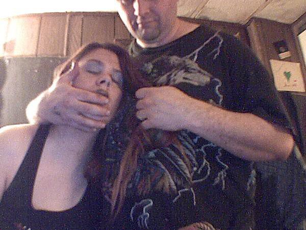 my wife & I & yes she loves having her hair pulled