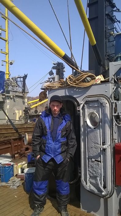 на судне