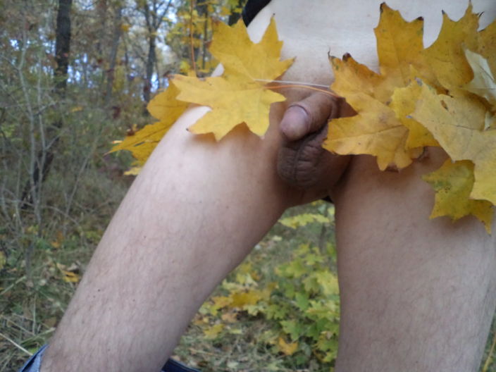 Нагая осень: листва на талии 6