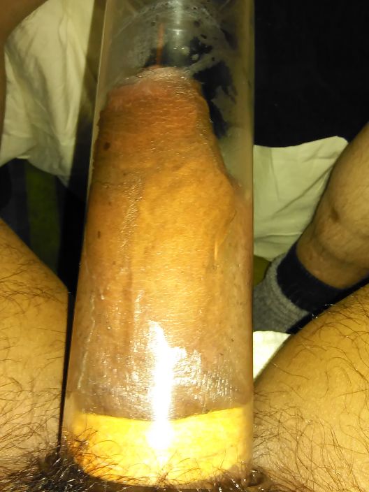 Pumping My Cock