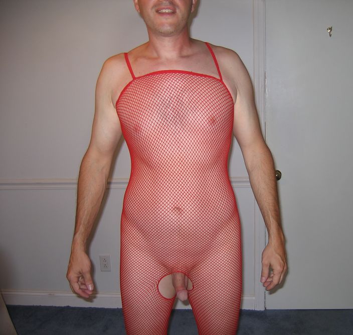 Red Net Bodysuit