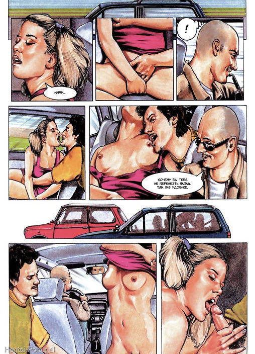 Автостопщик 3  - Милые маленькие тайны - порно комикс