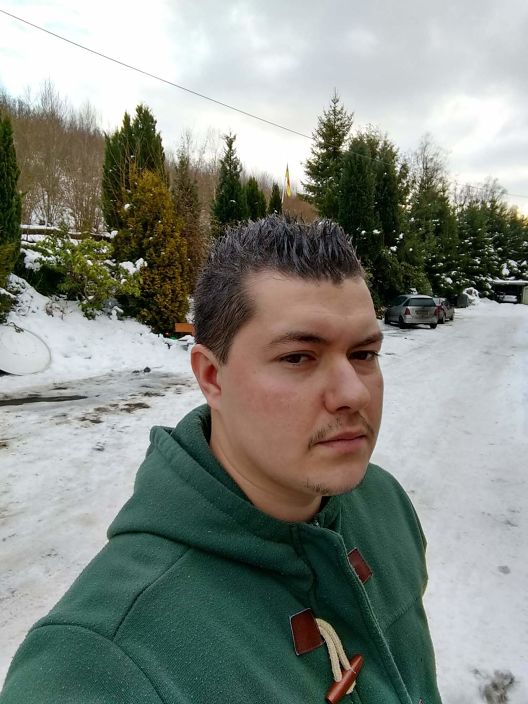 Волосы замёрзли