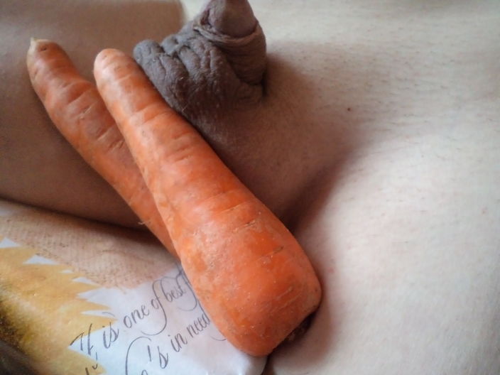 На секс кухне морковка 3