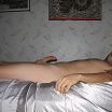 Naked and Shaved on satin sheets old photos