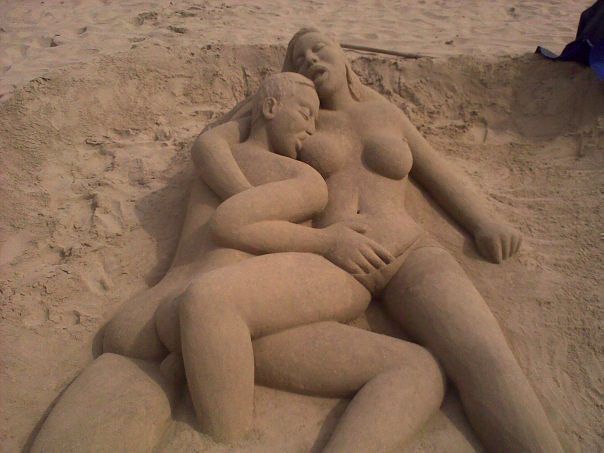 making love in the sand