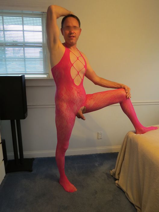 Pink Body Stocking