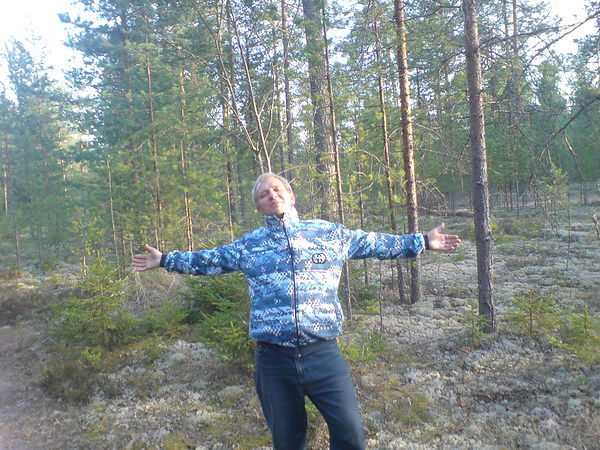 я в лесу