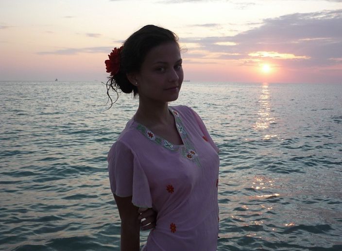 Я на море