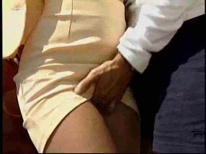 European porn in the parking