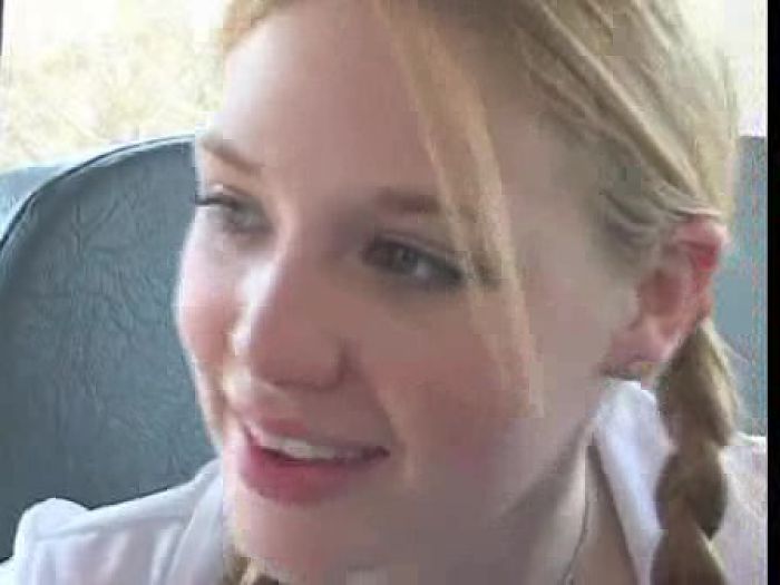 В школьном автобусе