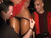 Latina with two white guys