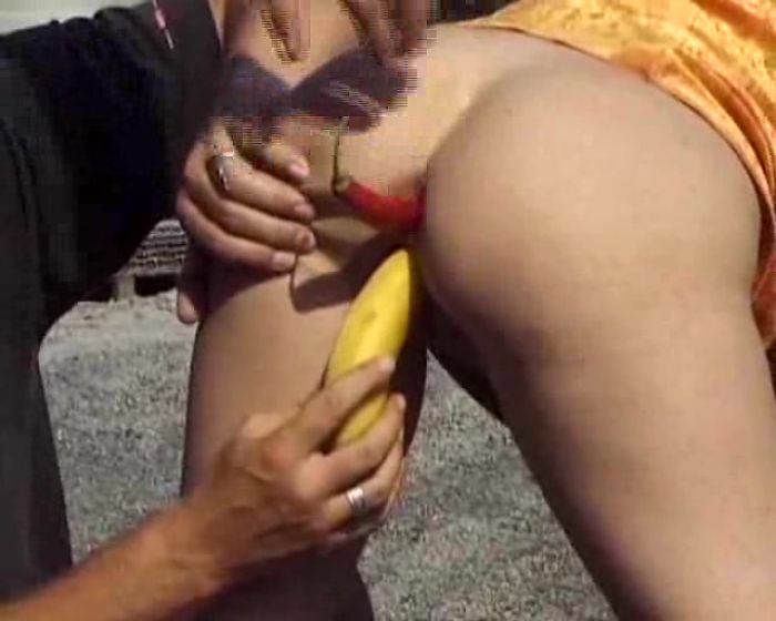 Girl on work site used by lots of guys