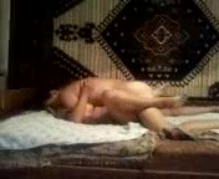 жена кайфует от большого