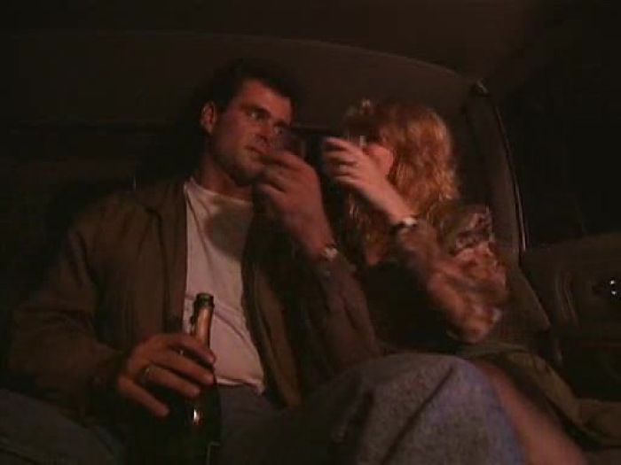 Трах в лимузине