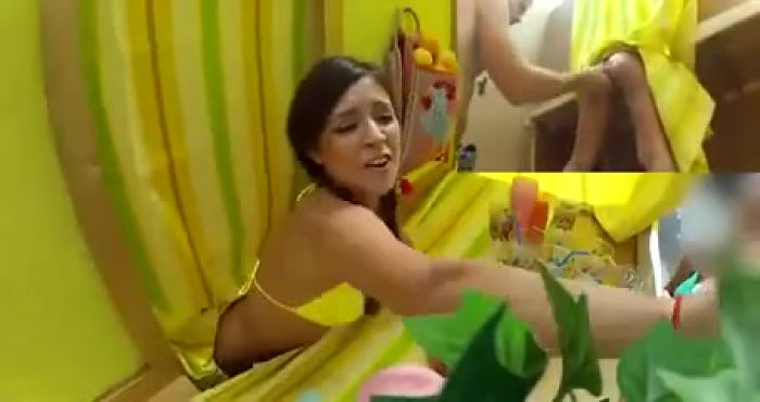 Teen banged during her summer job -