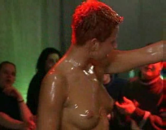 Groupsex  with baby oiled teens