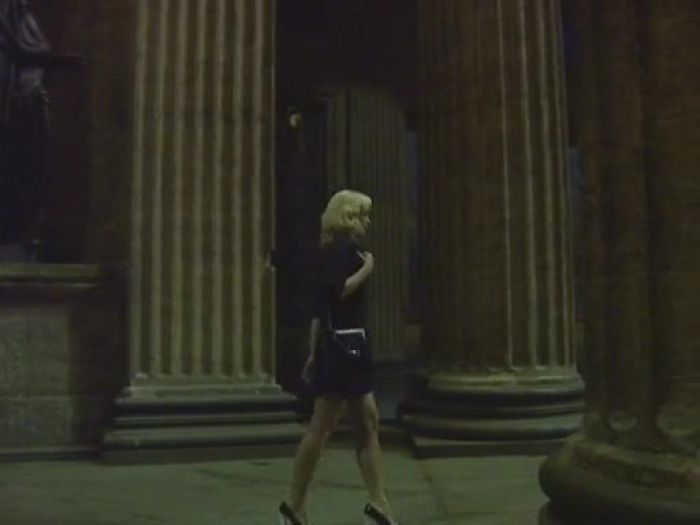 Санкт-петербург.Ночь у Казанского собора.Встреча.