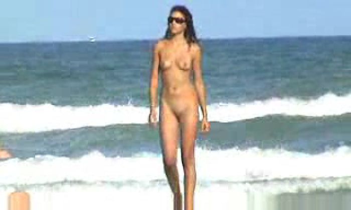 Hot Latina on nudist Beach