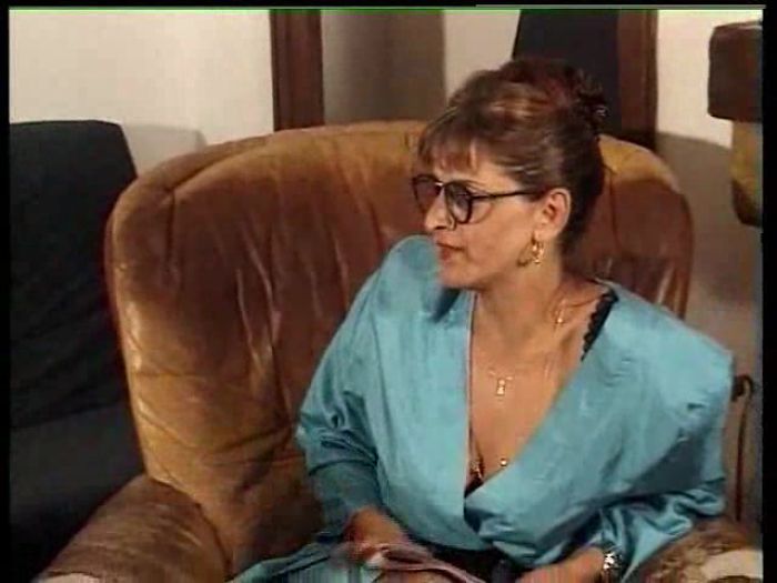 Anal Milf in Fishnet Stockings Cum on Glasses