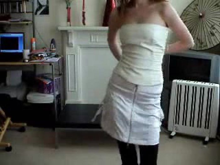 One tight sexy homestyle striptease